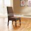 stretch suede dining room chair cover