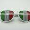 cheap pinhole sticker promotion sunglasses USA flag sticker party sunglasses DLC9010