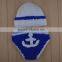 New Newborn Baby Infant Knitted Crochet Costume Photo Photography Prop