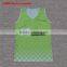 New design sublimated women's running singlet wholesale
