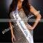 Wholesale sash hot elegant custom pattern crystal glass award medal