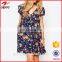 Latest Fashion Maternity Clothes For Pregnant Women Floral Dress