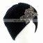 Four-leaf Flower Bead Cap Cashmere Knit Indian Hat