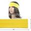 Fashion style lady cotton absorb sweat yoga elastic headband popular women candy color sport hair band headband