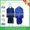 100% waterproof pvc raincoat with custom printing