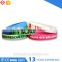 Silicone material custom silicone bracelet