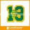 2015 Chenille Embrodery Patch Number English Letter for Letter Jacket