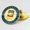 Company logo heart enamel metal badge