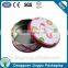 New round metal cake box