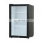 IS-SC-90 High-Efficiency Energy-Saving Black White Display Glass Cabinet Single Door Refrigerated Display Cabinet