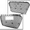 Front Bumper Center RS5 Honeycomb Grill Chrome Trim Grille 13-16 For AUDI A5 S5
