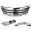 Front Upper Bumper Chrome Billet Grille Grill 2010 2011 2012 For Honda Crosstour