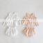 A0143# Newborn Clothes Set 2020 Summer Baby Cotton Sleeveless Wooden Ear Top + Lantern Bread Pants Baby Girl's Two Piece Suit