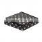 Customized printed PVC leather national flag ottoman foldable storage ottoman stool