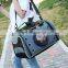 Airline Approved Pet Bag Carrier Clear PVC Window Outdoor Dog Bag