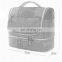 Multifunctional Polyester  waterproof hanging travel toiletry bag OEM ODM welcomed