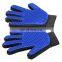 Hongqiang 2019 Rubber Grooming Gloves For Pets