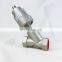Ningbo Kailing for KLJZF-32-SS is a two-position two-way piston multi-media angle seat valve