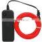 3V Battery 2M Led Flexible Neon Light Glow EL Wire Rope Tape Sign Shoes Clothing Car Decor
