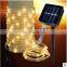 Fairy Lights 50 Led String Lights Christmas Outdoor Decorations Solar Rope Waterproof Lighting