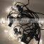 25pcs  G40 RGB  Patio Party Globe Ball  led String Lights Bulb for Outdoor Lighting