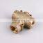 3 Way DN25 Brass Anti-Condensation Mixing Valve For Protect Solid Fuel Boilers