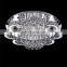 New style flower romantic luxury crystal led chandelier lighting for home lamps