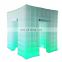 Portable inflatable photo booth with led light/ Inflatable cube photo booth cube tent