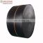 wave shape weave fabric whole core solid woven rubber conveyor belt for cement