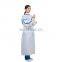 Ultrasonic roll seam welding PP+PE waterproof disaposible level 3 isolation gowns