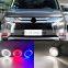 2 Functions Auto LED DRL Daytime Running Light For Mitsubishi Outlander 2006-2018 Car Angel Eyes Fog Lamp Foglight