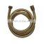 Middle east EPDM inner tube flexible chrome plated shower hose