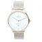 Stainless Steel Ultrathin Women Fashion Watches Man Quartz Gift Watch