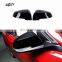 chrome carbon fiber mirror cover for bmw 5 series F10 F18 steering wheel with Interior Decoration