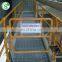 Galvanized steel ball joint handrailing industry grating platform stanchions handrail