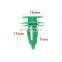 car Universal Green auto Plastic Fastener Trim Clips Door Panel Retainer