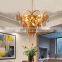 Modern Art Glass Pendant Light Irregular Shape Colorful Crystal Chandelier Ceiling Luxury LED Lamps