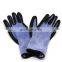 15 Gauge Nylon Spandex black Sandy Nitrile Palm Coated Glove