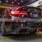 For BMW Carbon fiber rear diffuser rear bumper lip  3series G20 Splitter Diffuser with LED