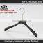 IMY-473 Black Plastic Grooves Hanger for Women