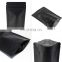 High quality customized stand up pouch matt black aluminum foiled bags