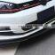 Auto Parts Front Lips, Carbon Fiber Color ABS Material Universal Type A Front Bumper Lips Splitter For All Car