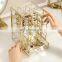 Jewelry Box Gold Luxury Gift Bracelet Velvet Crystal Glass Necklace Jewellery Ring Storage Organizer Jewelry Boxes For Jewelry