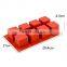 New Model 8 Cavity 2021 Design Brand Small Luxury Cake Tools Wholesale Custom Silicone Molds
