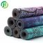 Suede rubber Yoga mat eco-friendly 1.5 mm Custom print Anti-slip Pilates mat