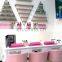 Nail Shop Wrought Iron Nail Polish Shelf Triangle Manicure Display Stand Wall Hanging Wall Rack Nail Polish Glue Shelf