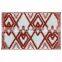 2022 latest diamond design water absorb mat bath rug microfiber bath mats