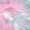 Multicolored tutu skirt for girls tulle fluffy tutu skirt for baby girls