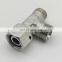 O Rings Coupling Tee Fittings Metal Different Materials Hydraulic Pipe Fitting Tee