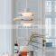 Industrial Loft Indoor Bedroom Pendant Lamp Bedroom Ceiling Hanging Light Nordic Modern Chandelier